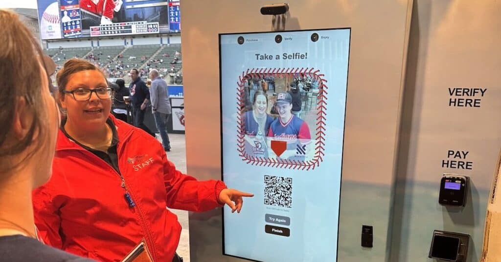 The Boxx, alcohol vending machine for stadiums